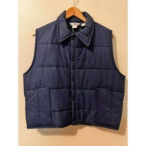 Men's Big Smith Vintage USA Quilted Vest Size XL [EXCELLENT]